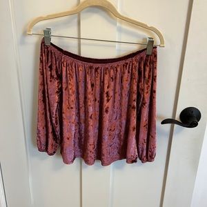 Beautiful off the shoulder blouse